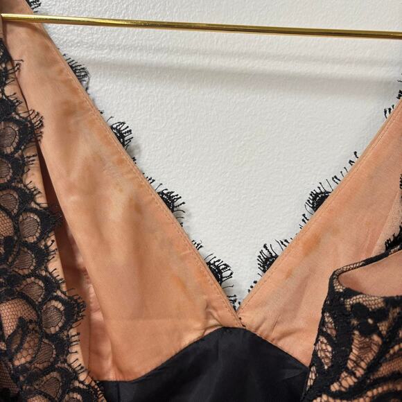 Vtg Y2K Laundry by Shelli Segal Lace Midi Dress - Picture 6 of 6